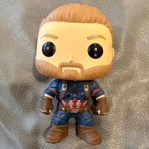 Captain America Steve Rodgers Funko Pop Figure
